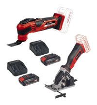 Einhell Set 18 W 2500 devir/dk 89 mm Açılı Kesim Kablosuz Akülü Şarjlı Daire Testere