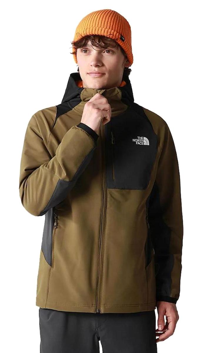 The North Face M Ao Softshell Softshell Gore Tex Su Geçirmez Fermuarlı Polyester Erkek Outdoor Mont Haki