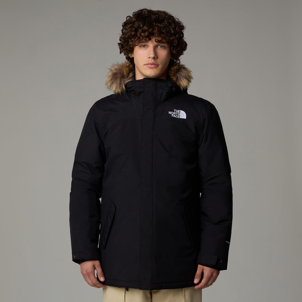 The North Face M Zaneck Softshell Gore Tex Su Geçirmez Fermuarlı Polyester Erkek Outdoor Mont Siyah