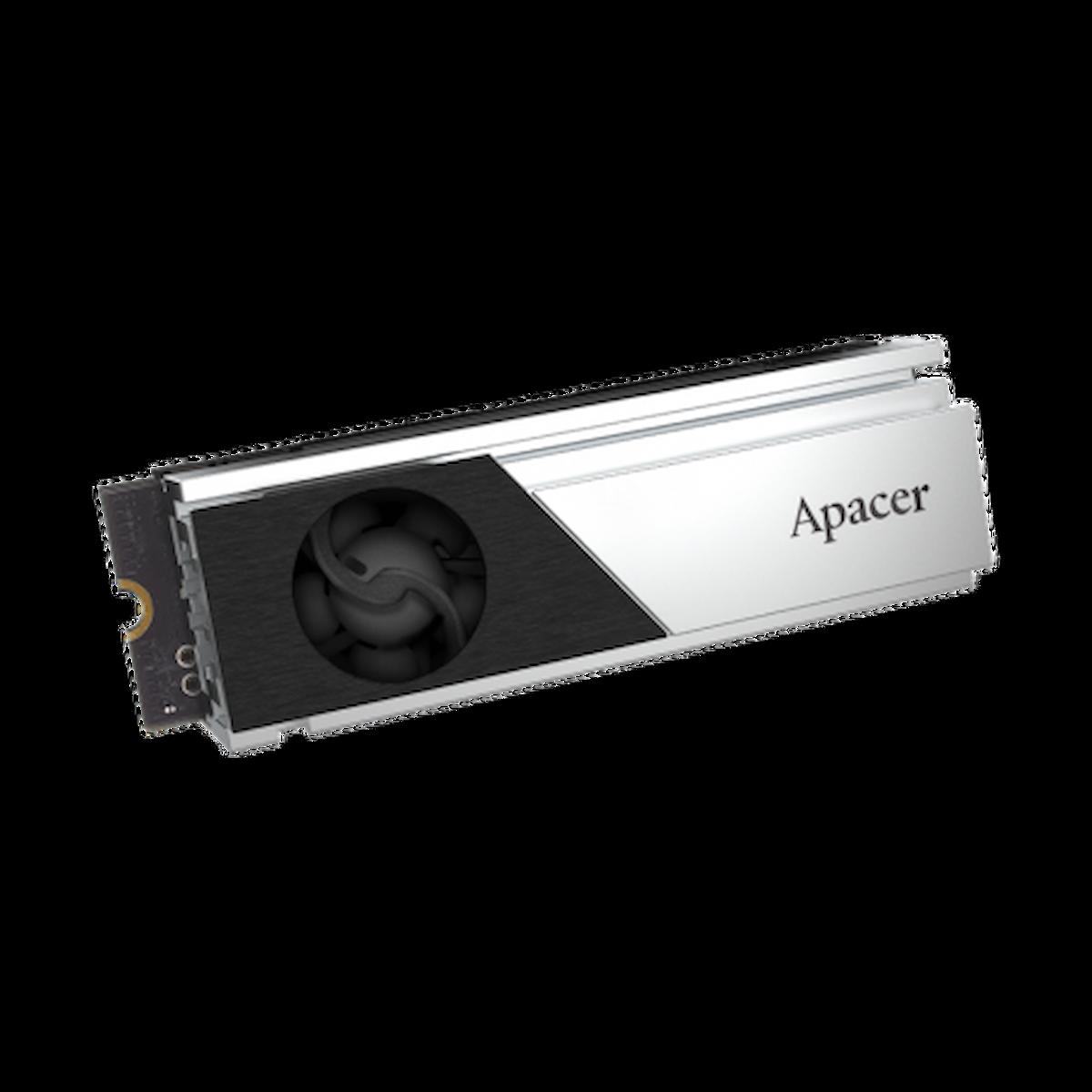 Apacer AP1TBAS2280F4-1 1TB 2.5 inç SATA USB Gen 5 Taşınabilir SSD Gri - Siyah