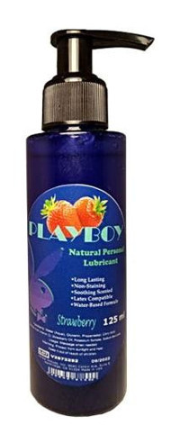 Playboy Doğal Su Bazlı Çilekli Kayganlaştırıcı Jel 125 ml