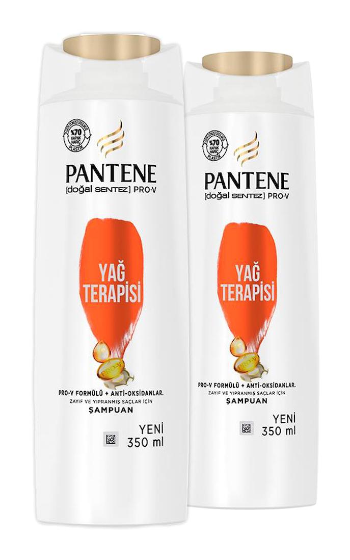 Pantene Yağ Terapisi Yıpranmış Saçlar İçin Şampuan 2x350 ml