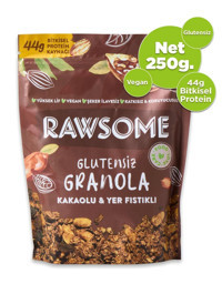 Rawsome Glutensiz Kakaolu-Yer Fıstıklı Granola 250 gr