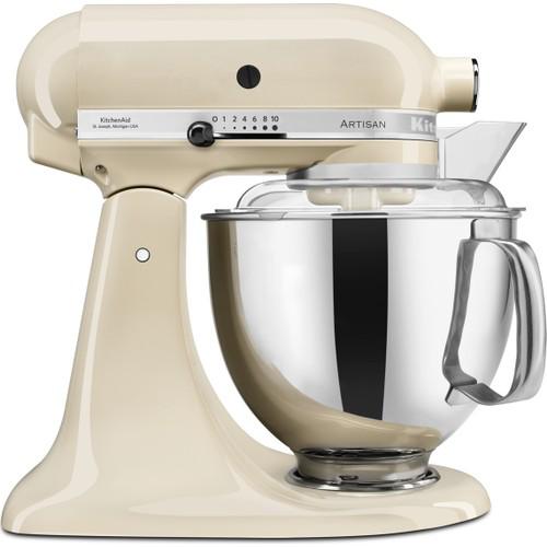 Kitchenaid Artisan 5KSM175PSEAC Çelik 1500 W 4.8 lt Standlı Hamur Yoğurma ve Mutfak Şefi Krem