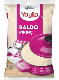 Yayla Baldo Beyaz Pirinç 5 kg