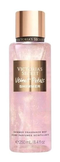 Victoria's Secret Velvet Petals Shimmer Meyvemsi Simli Kadın Vücut Spreyi 250 ml