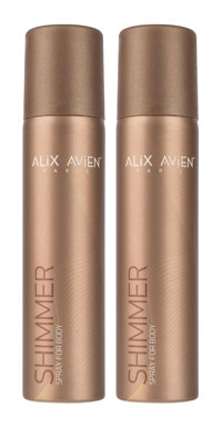 Alix Avien Shimmer Meyvemsi Kadın Vücut Spreyi 2x75 ml