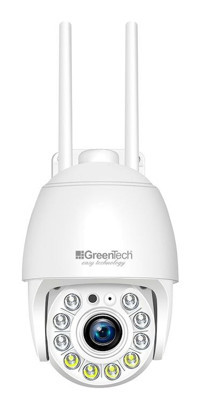 Greentech GT-IP713 Kablolu 1 Kameralı 360 Derece Dönme Dış Mekan Ethernet Güvenlik Kamerası