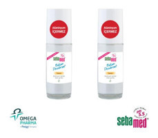 Sebamed Balsam Pudrasız Ter Önleyici Antiperspirant Roll-On Kadın Deodorant 2x50 ml