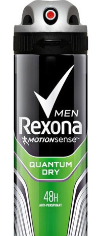 Rexona Quantum Dry Pudralı Ter Önleyici Antiperspirant Sprey Erkek Deodorant 150 ml