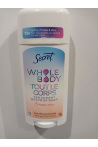 Secret Toutle Corps Pudrasız Ter Önleyici Stick Kadın Deodorant 68 gr