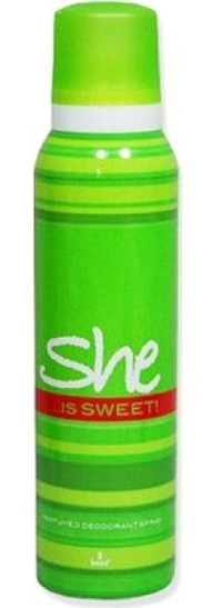 She Is Sweet Pudrasız Ter Önleyici Sprey Kadın Deodorant 150 ml