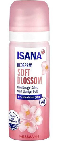 Isana Soft Blossom Pudrasız Ter Önleyici Sprey Kadın Deodorant 50 ml