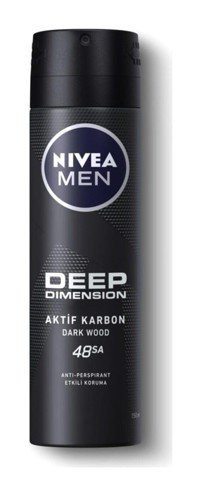 Nivea Deep Beat Pudrasız Ter Önleyici Antiperspirant Sprey Erkek Deodorant 3x150 ml