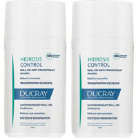 Ducray Hidrosis Control Pudrasız Ter Önleyici Antiperspirant Roll-On Erkek Deodorant 2x40 ml