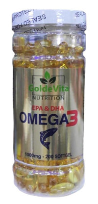 Goldevita Nutrition Omega 3 Kapsül 1000 mg 200 Adet