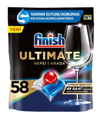 Finish Ultimate Tablet Bulaşık Makinesi Deterjanı 58 Adet