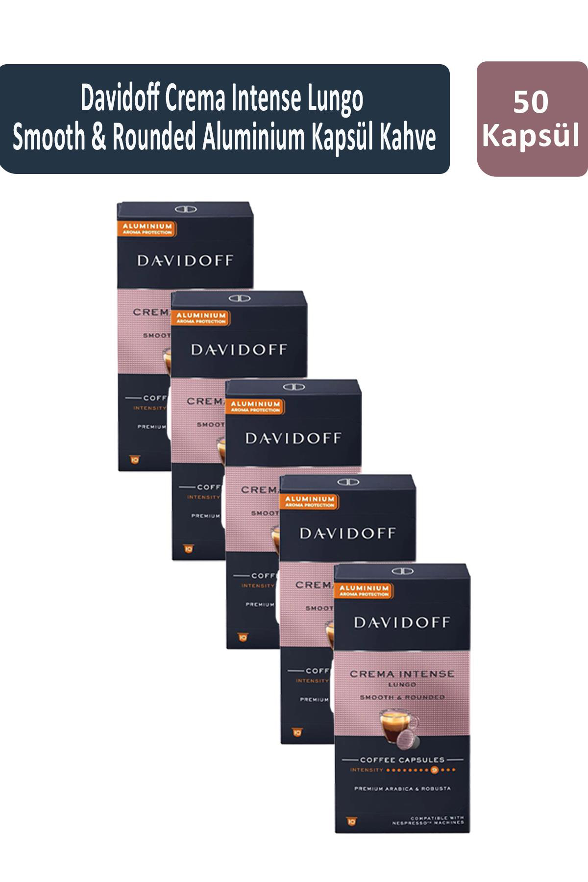 Davidoff Crema Intense 5x10'lu Lungo Kapsül Kahve