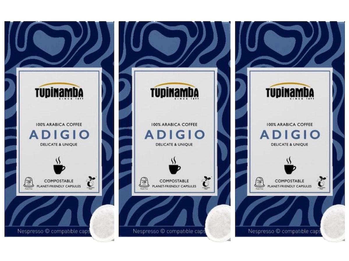 Tupinamba Adigio 3x10'lu Espresso Kapsül Kahve