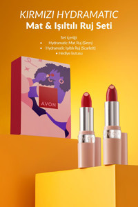 Avon Kutulu Makyaj Seti Kırmızı