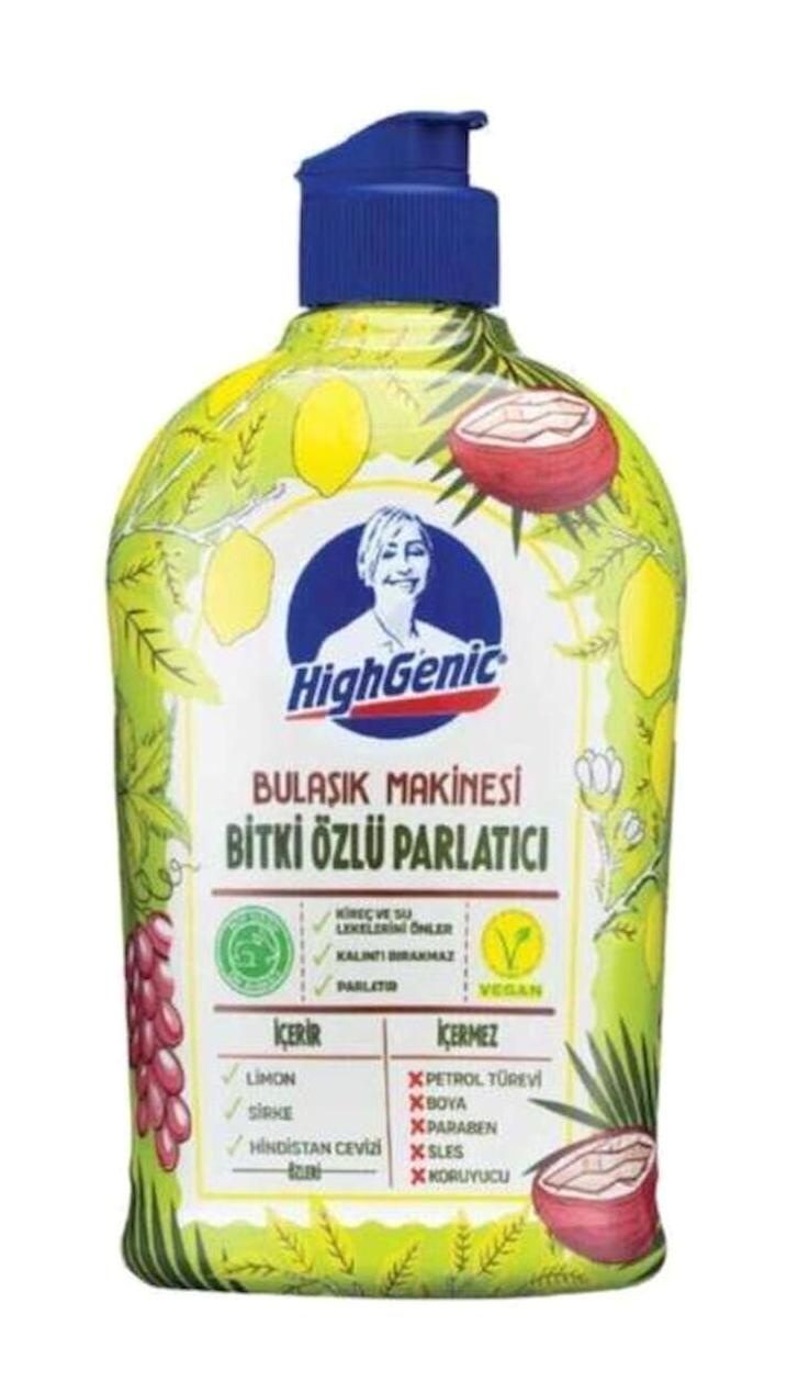 Highgenic Bitki Özlü Bulaşık Makinesi Parlatıcısı 500 ml