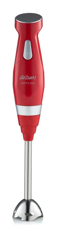 Arzum AR1110 800 ml Plastik Çift Bıçaklı Mini El Blender Kırmızı