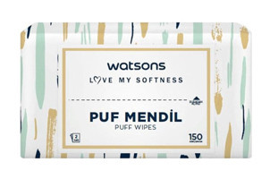 Watsons Puf 150 Yaprak Islak Mendil