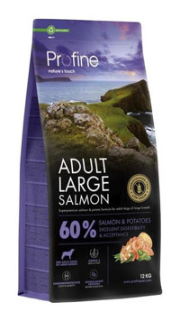 Profine Gluten Free Adult Large Somonlu Büyük Irk Yetişkin Köpek Maması 12 kg