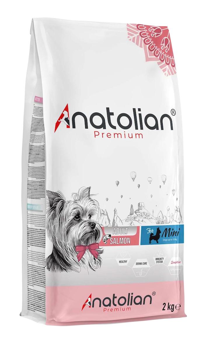 Anatolian Premium Mini Adult Salmon Somonlu Küçük Irk Yetişkin Köpek Maması 2 kg