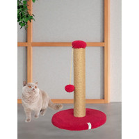 Nursoft Stepli Oturaklı Oyuncaklı 52 cm Kedi Tırmalama Tahtası