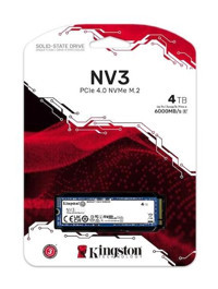 Kingston SNV3S/4000G PCIe Gen 4x4 4 TB 2.5 inç SSD