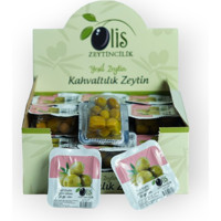 Olis Zeytinleri Piknik Tipi Tuzlu Yeşil Zeytin Paket 810 gr