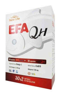 New Life Efa Qh Omega 3 Kapsül 100 mg 2x30 Adet