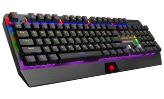 Gamebooster GB-G5R Türkçe Q RGB 104 Tuşlu Red Kablolu Siyah Mekanik Gaming Klavye