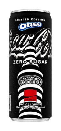 Coca Cola Limited Edition Oreo Zero Kutu Kola 1x250 ml