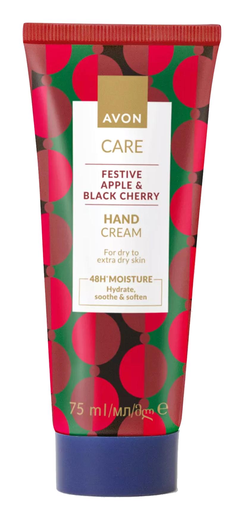 Avon Care Festive Elmalı-Kara Kirazlı Tüm Ciltler İçin El Kremi 75 ml