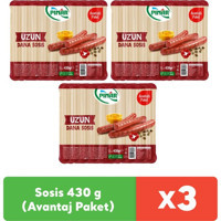 Pınar Uzun Dana Sosis 3x430 gr