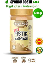 Fıstıkos Şekersiz Yer Fıstığı Ezmesi 650 gr