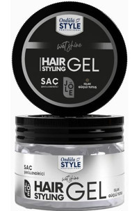 Ondüla Style Wet Shine Black Islak Jel Sert Vegan 300 ml Jöle