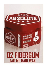 Nano Absolute 02 Fibergum Parlak Krem Sert Balmumu 140 ml Wax