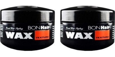 Bon Hair Texture Doğal - Mat Krem Orta Balmumu 2x140 ml Wax