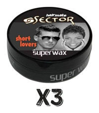 Sector Short Lovers Doğal Krem Orta Keratinli 3x150 ml Wax