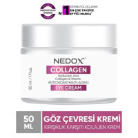 Nedox Kırışıklık Karşıtı Tüm Ciltler İçin Göz Çevresi Krem Kavanoz 50 ml