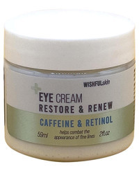 Wishful Skin Caffeine & Retinol Tüm Ciltler İçin Göz Çevresi Krem Kavanoz 59 ml