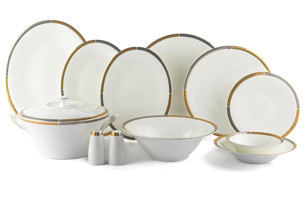 Mikasa Moor Adonita 74 Parça Bone China Yemek Takımı