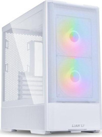 Lian Li Lancool 207 RGB Mesh 2 Fanlı Beyaz Dikey ATX Oyuncu Bilgisayar Kasası