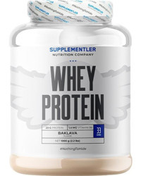 Supplementler Baklavalı Whey Protein Protein Tozu 1000 gr