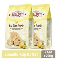 Belotti Limonlu Küp Gofret 2x200 gr