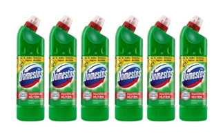 Domestos Ultra Yoğun Dağ Esintisi Banyo-Mutfak İçin Jel ÇamaşırSuyu 6x810 gr