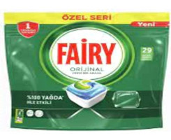 Fairy Orijinal Tablet Bulaşık Makinesi Deterjanı 29 Adet